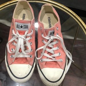 Light baby Pink All Star Converse Shoes